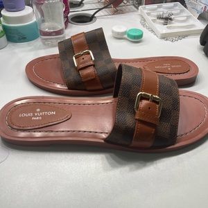 Louis Vuitton Monogram Mule, New W/O Box!!!
